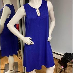 MSK Royal Blue Shift Dress